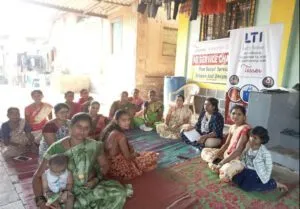 Group of women from rural area